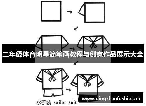 二年级体育明星简笔画教程与创意作品展示大全